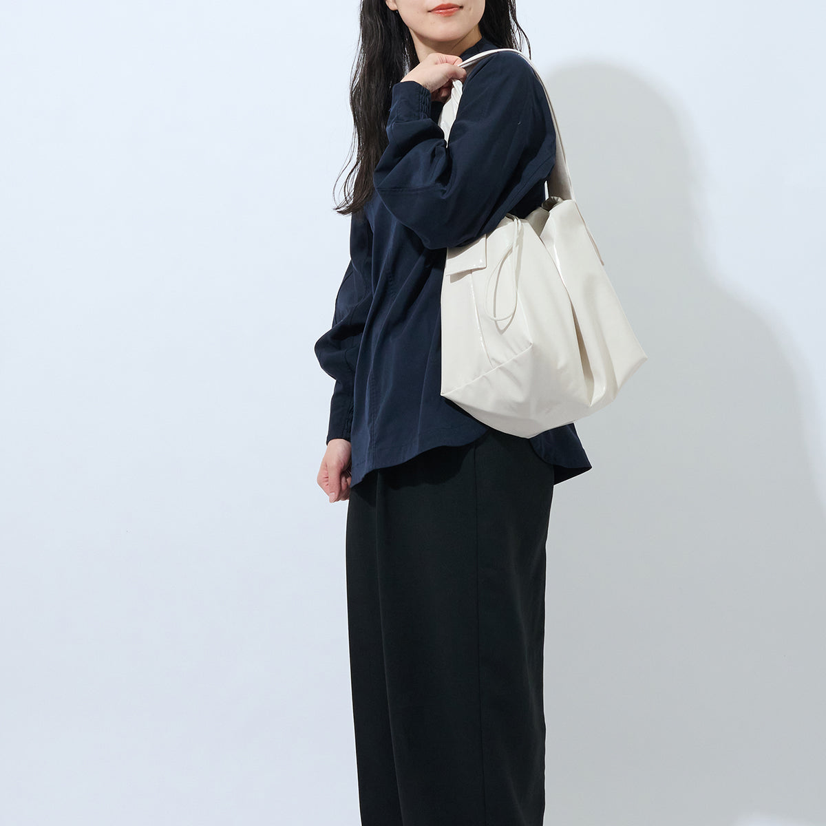 社割限定【てかてかビッグトートバッグ】 - mate-mono