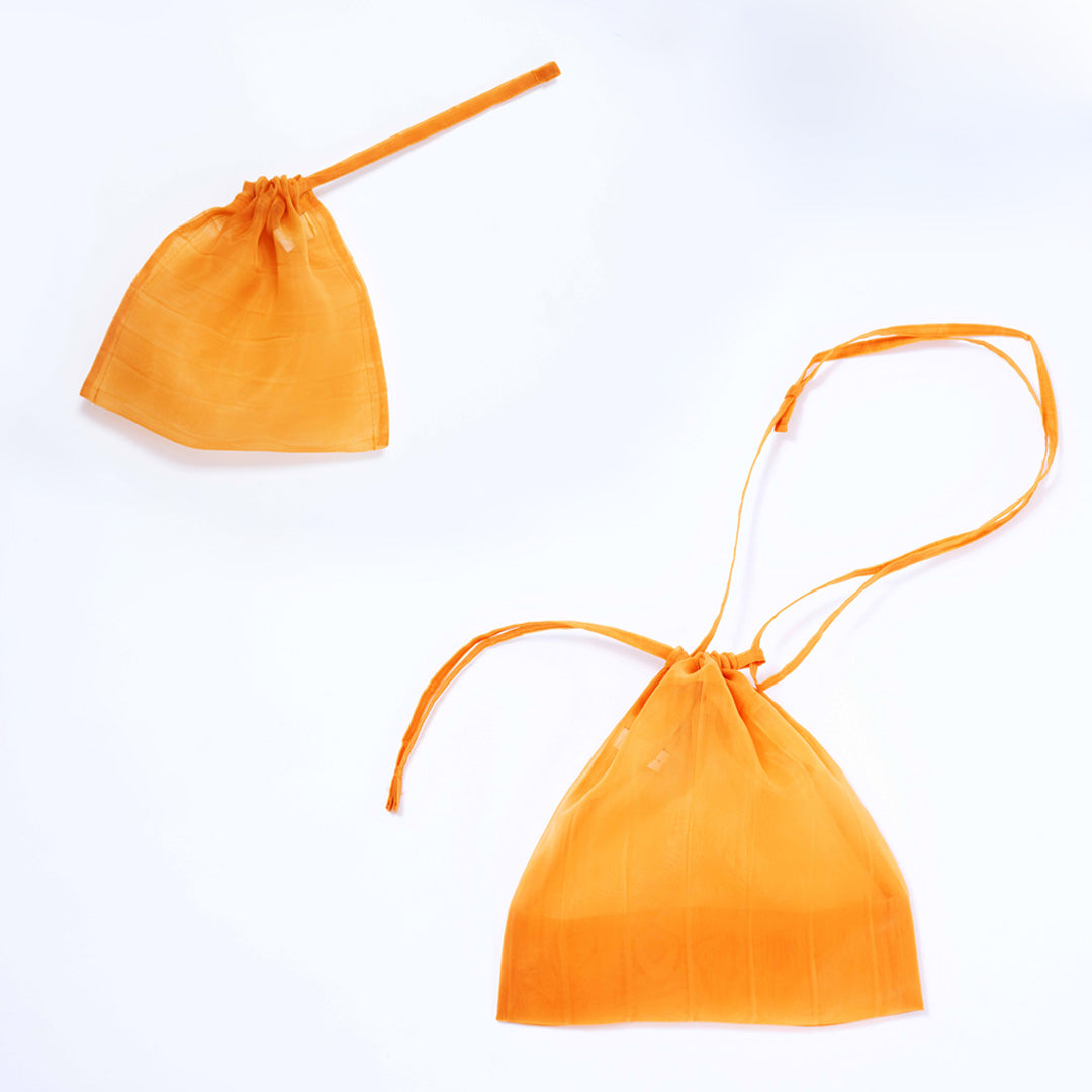 【すけるショルダーバッグ+すける巾着(Sサイズ)セット】 - mate-mono