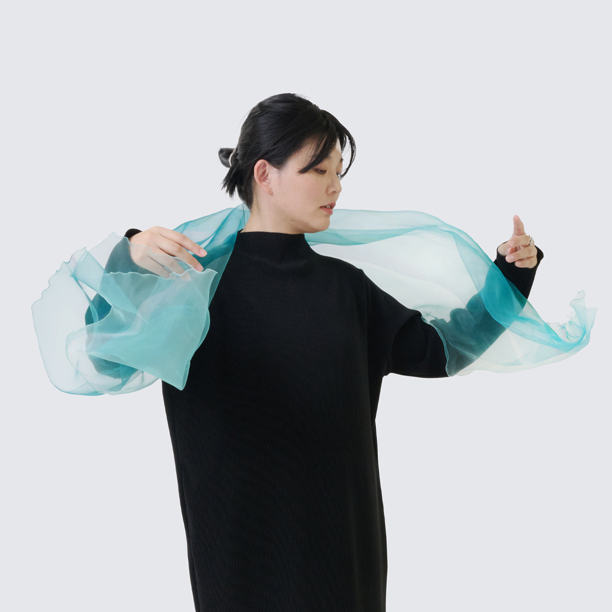 【天女の羽衣®】 ストール 能登の山々 ー まてーれオリジナル