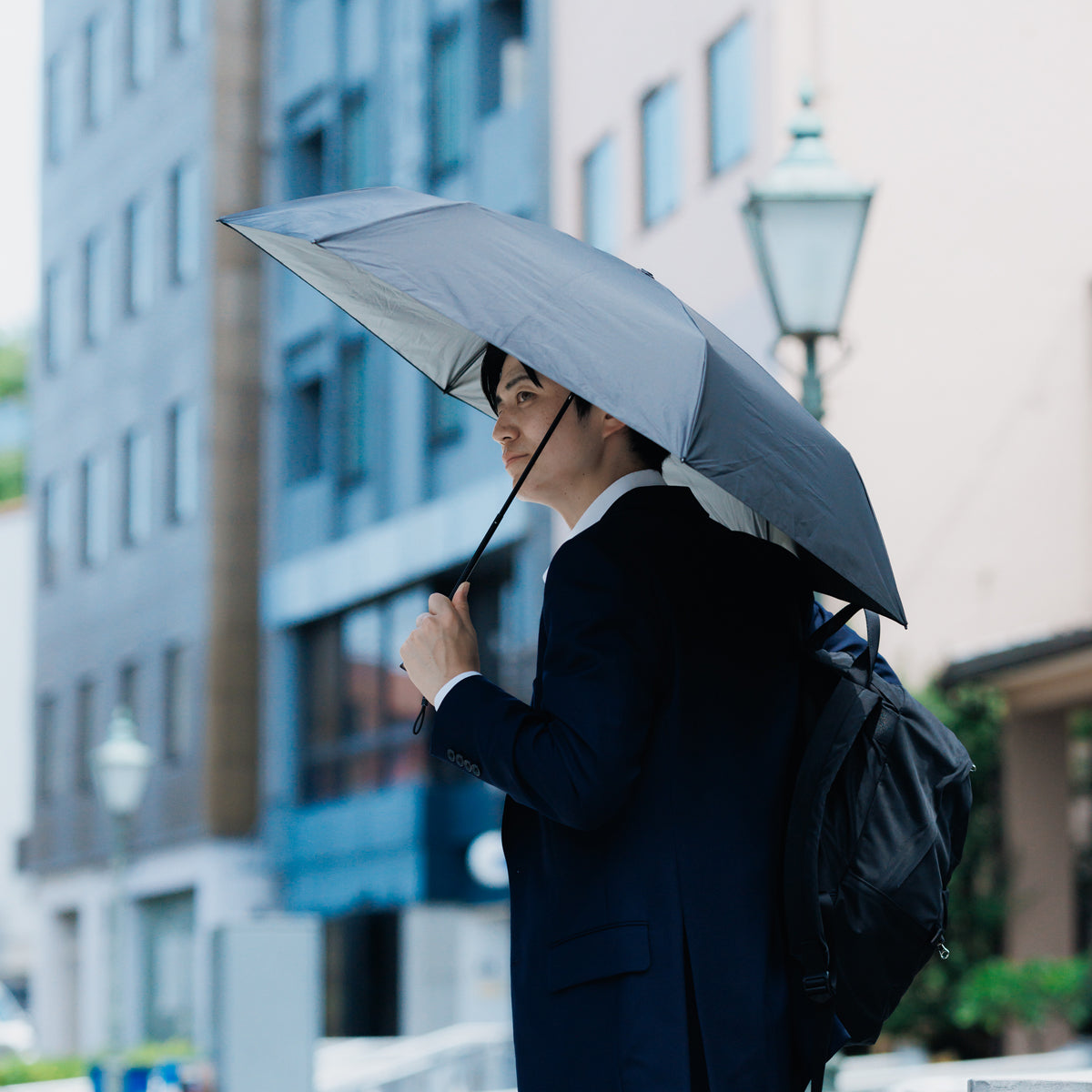 社割限定【Higassan 晴雨兼用折りたたみ日傘 /2段折】 - 小松マテーレORIGINAL