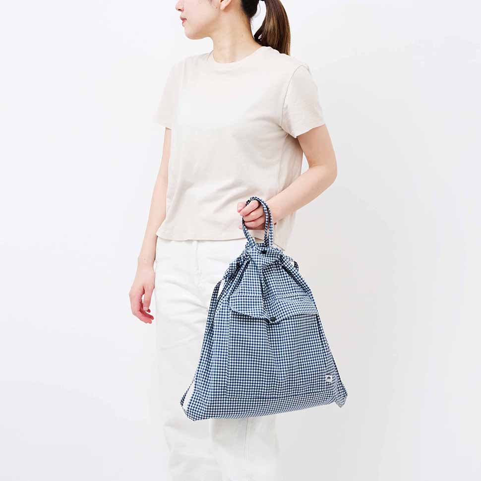 社割限定【ダントツ撥水® ナップザック】 - 小松マテーレORIGINAL