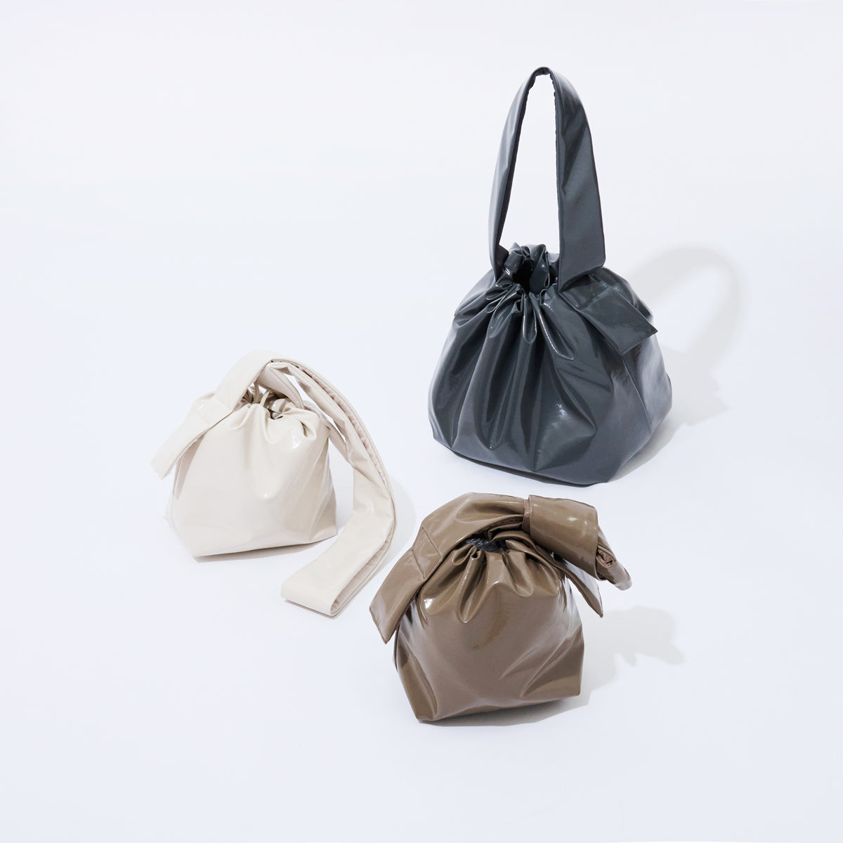 社割限定【てかてかビッグトートバッグ】 - mate-mono