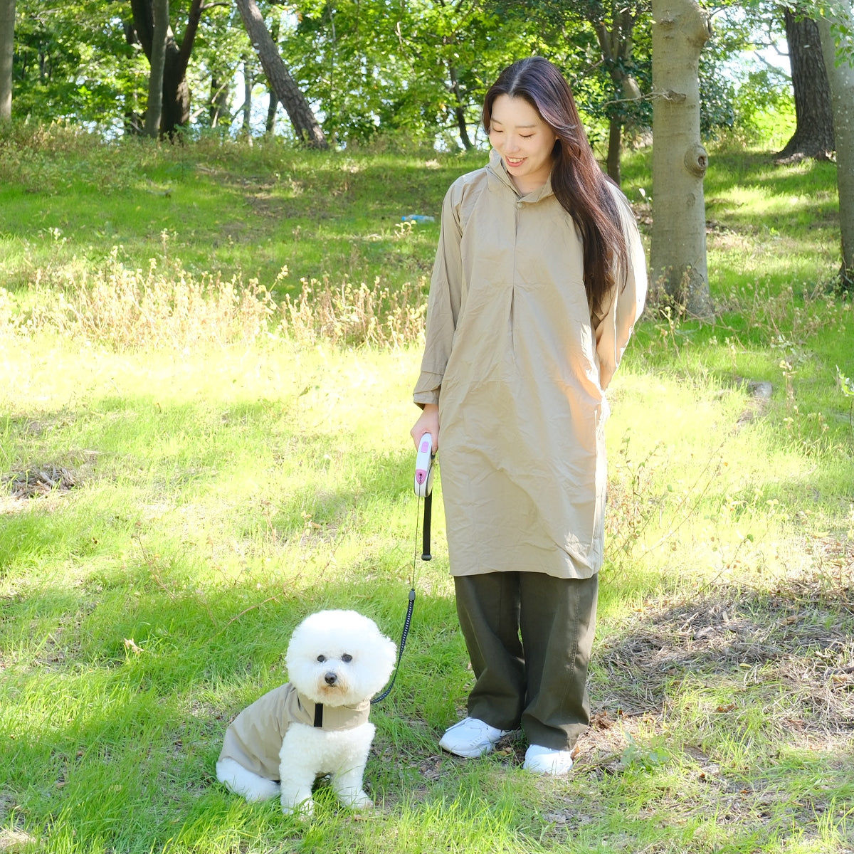 【ダントツ撥水®︎わんわんレイン】 － 小松マテーレORIGINAL