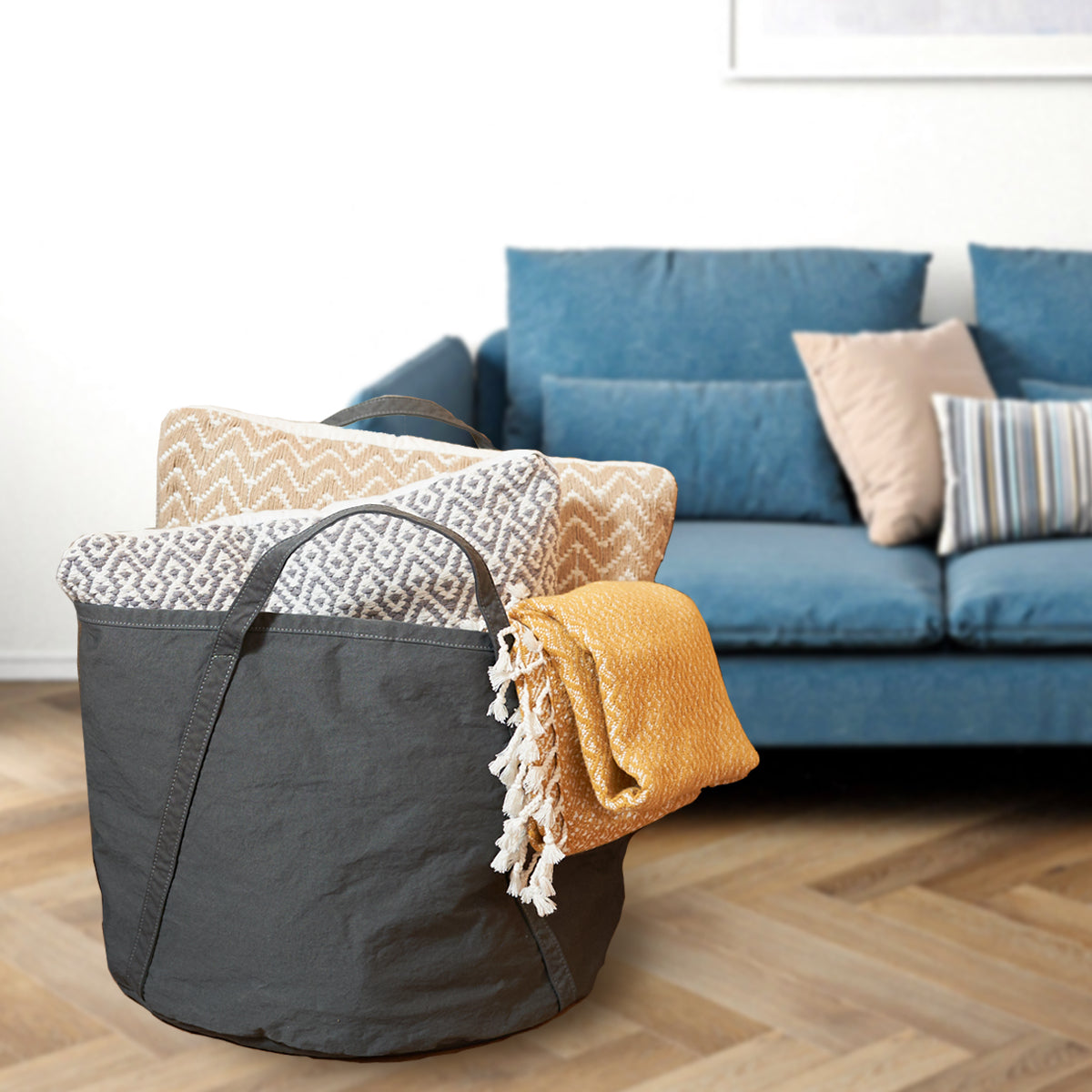 【KONBU バレルトートバッグL】 － KONBU®