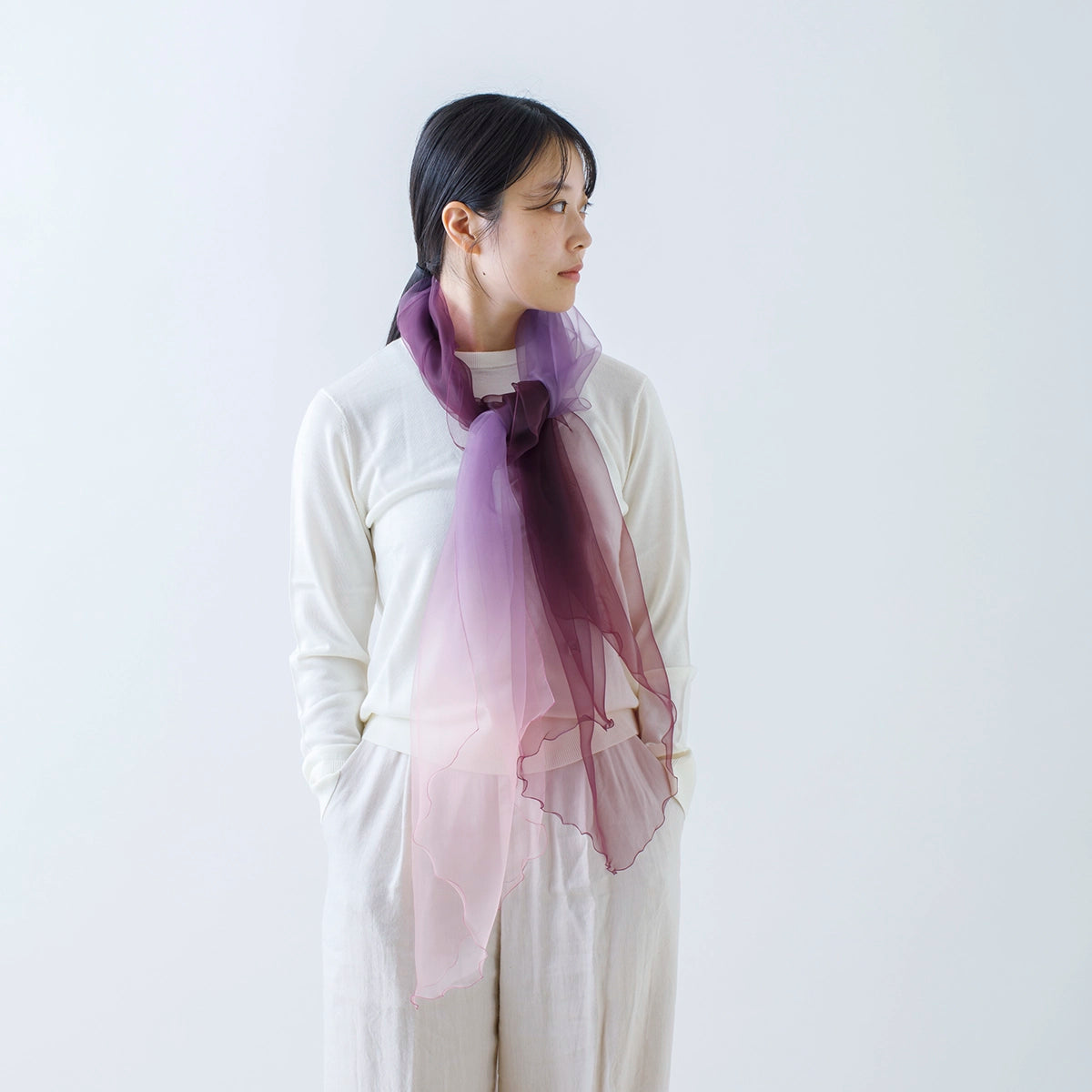 【天女の羽衣®】 ストール グラデーション　ー まてーれオリジナル