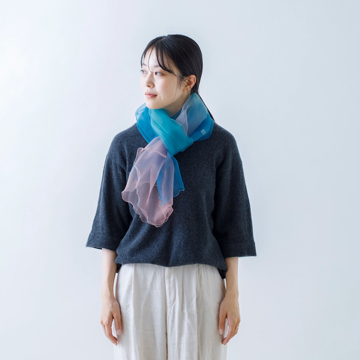 【天女の羽衣®】 ストール グラデーション　ー まてーれオリジナル