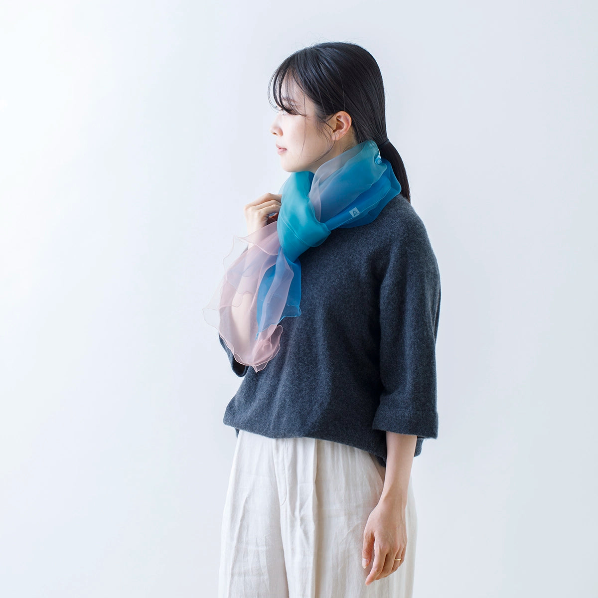【天女の羽衣®】 ストール グラデーション　ー まてーれオリジナル