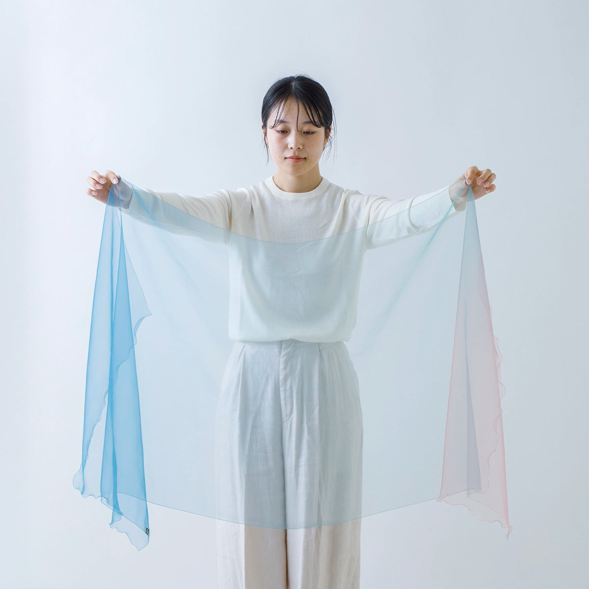 【天女の羽衣®】 ストール グラデーション　ー まてーれオリジナル