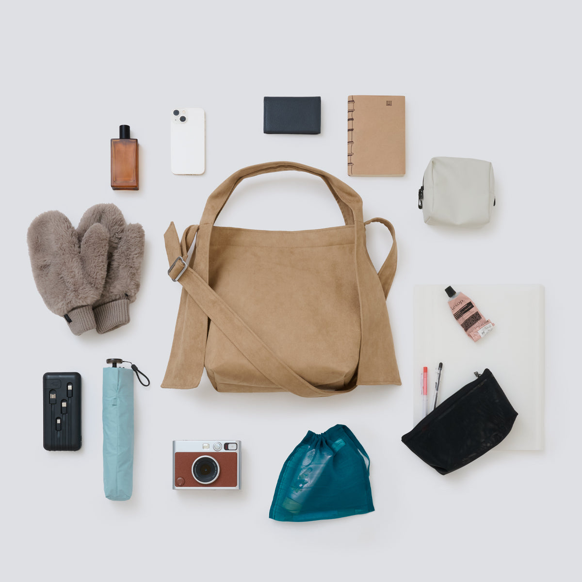 【すべすべバッグ 2wayトート】 － mate-mono