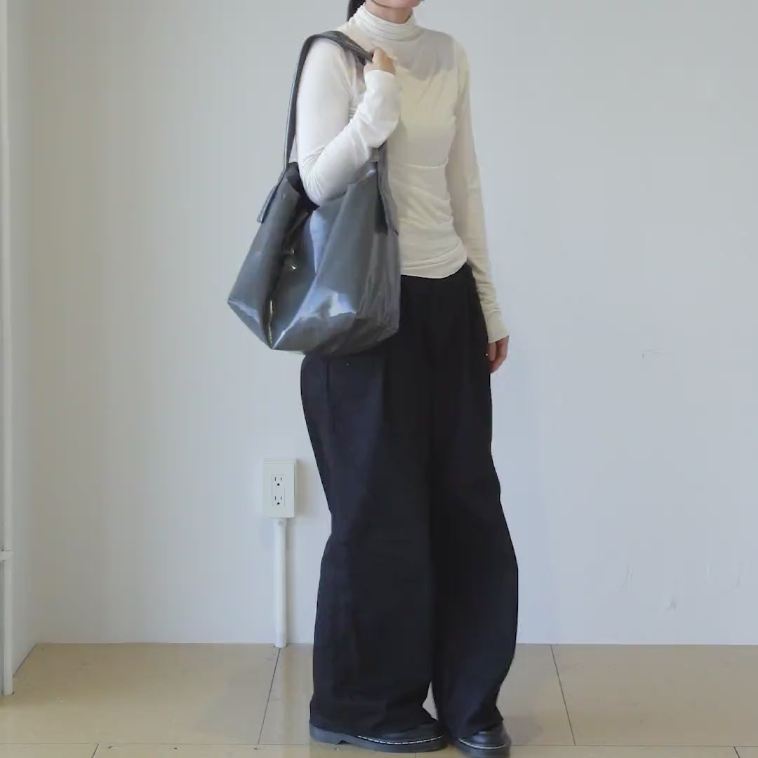 どどててこ てかてかビッグトートバッグ】 － mate-mono