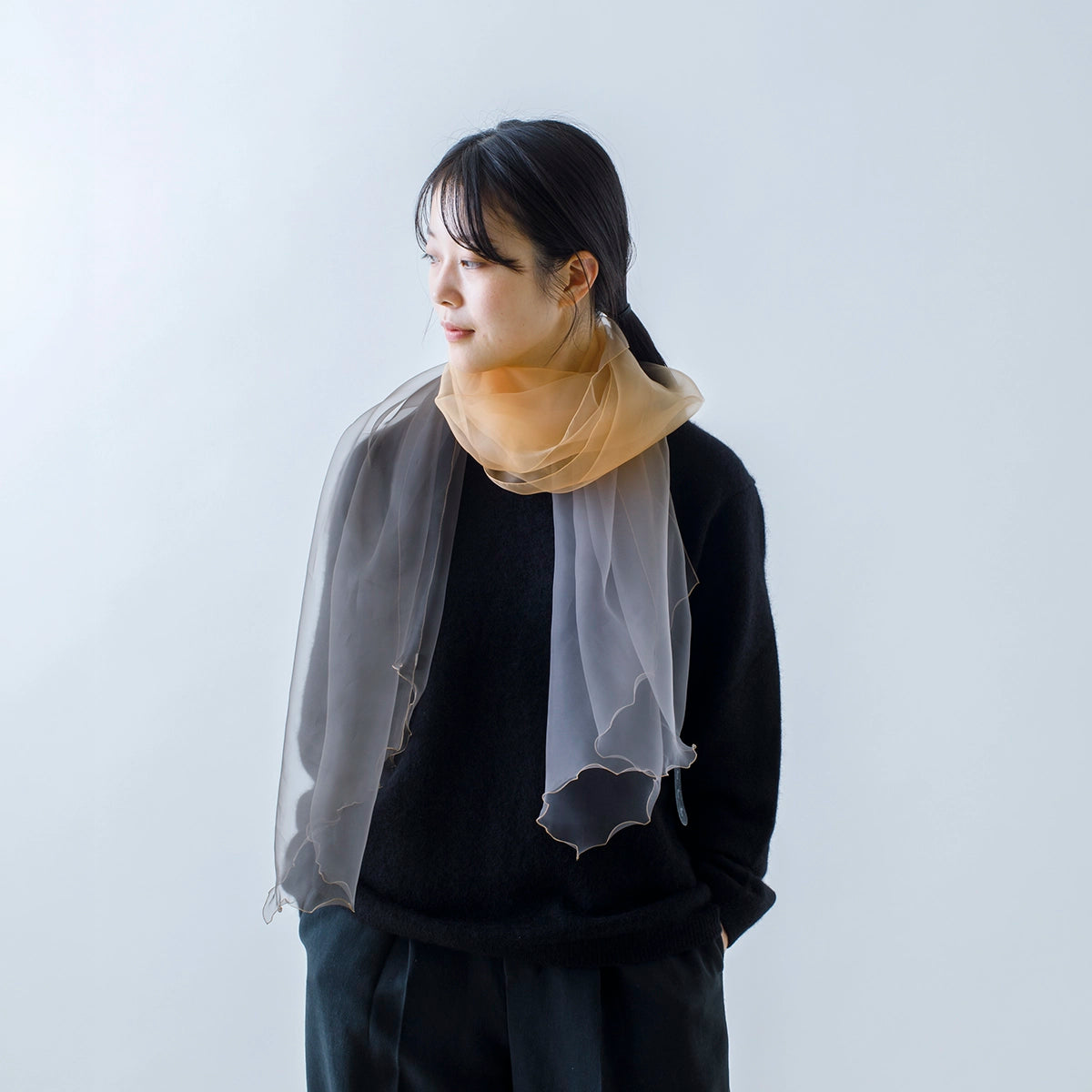 【天女の羽衣®】 ストール グラデーション　ー まてーれオリジナル