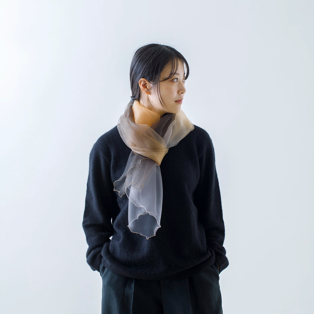 【天女の羽衣®】 ストール グラデーション　ー まてーれオリジナル