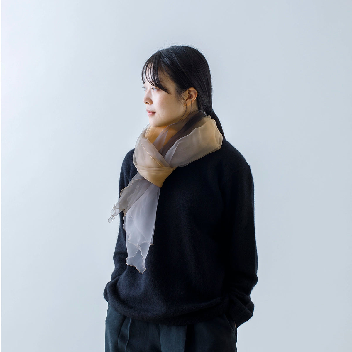 【天女の羽衣®】 ストール グラデーション　ー まてーれオリジナル