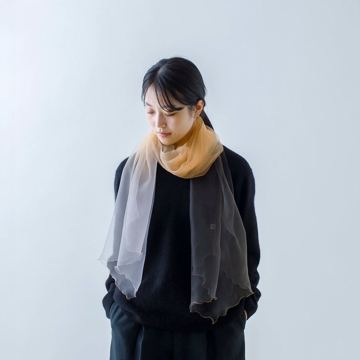 【天女の羽衣®】 ストール グラデーション　ー まてーれオリジナル