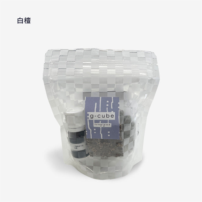 【g-cube（お香）無香・オイル付属タイプ】 － 小松マテーレORIGINAL